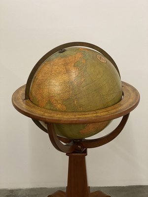 Antique Globe by Hammet and Bacon, 1910s-IGT-728288