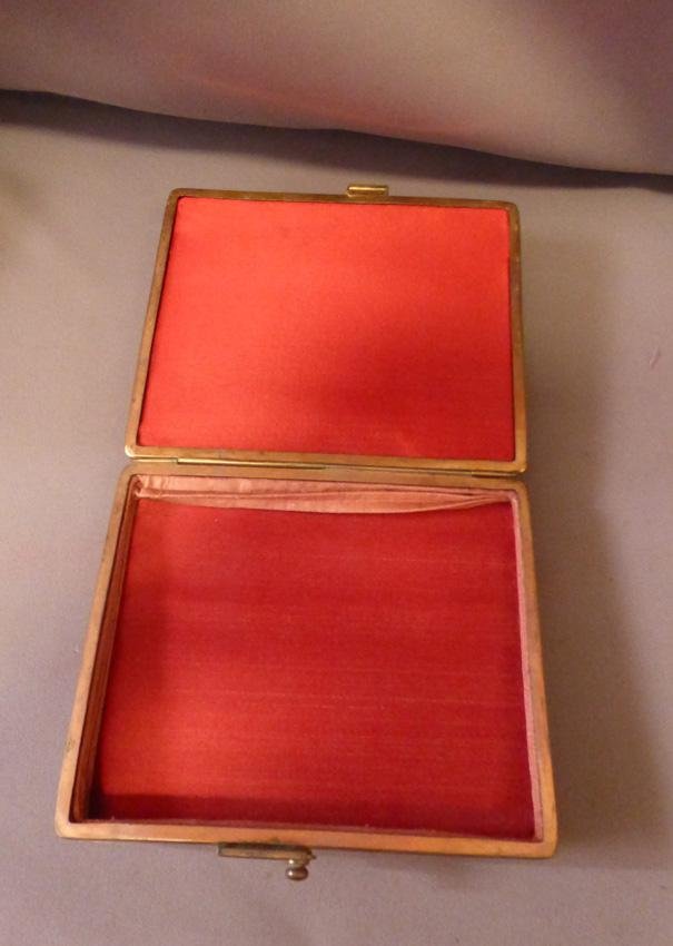 Antique Glove And Jewelry Boxes, Set of 2