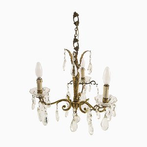 Antique Gold and Bronze Ceiling Lamp-NJV-883698