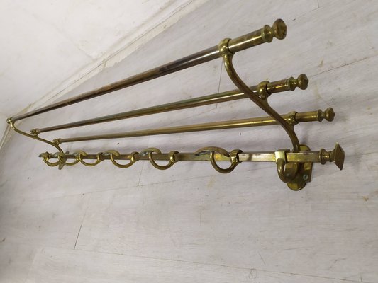 Antique Golden Brass Coat Holder-EAD-1816203