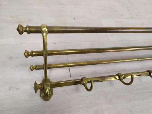 Antique Golden Brass Coat Holder-EAD-1816203