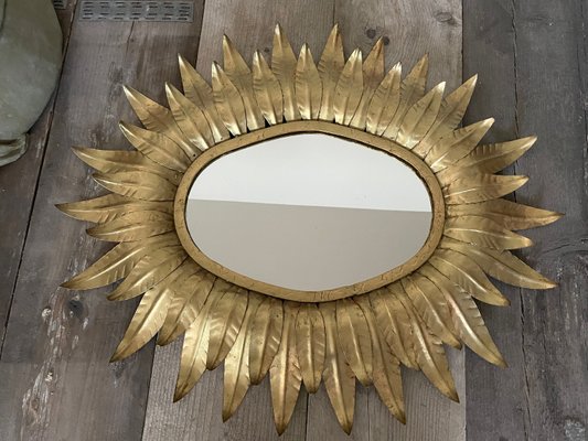 Antique Golden Mirror, 1890s-QJM-2024514