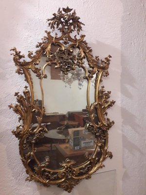 Antique Golden Mirror, 1890s-AKA-1371687