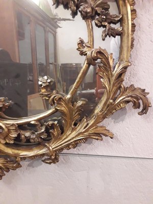 Antique Golden Mirror, 1890s-AKA-1371687