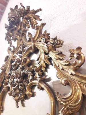 Antique Golden Mirror, 1890s-AKA-1371687