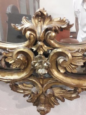 Antique Golden Mirror, 1890s-AKA-1371687