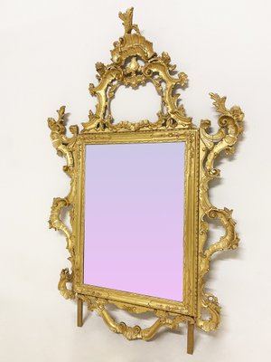 Antique Golden Mirror-WIM-1094432