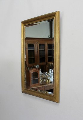 Antique Golden Rectangular Mirror-RVK-1088682