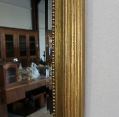 Antique Golden Rectangular Mirror-RVK-1088682