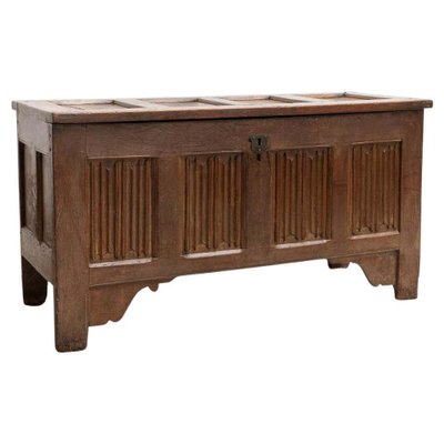 Antique Gothic Chest in Wood-WM-1257924