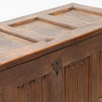 Antique Gothic Chest in Wood-WM-1257924