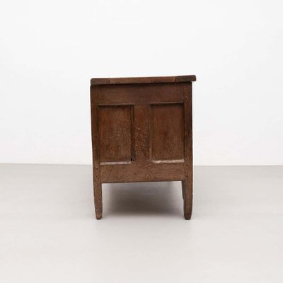 Antique Gothic Chest in Wood-WM-1257924