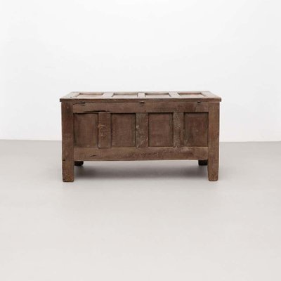 Antique Gothic Chest in Wood-WM-1257924