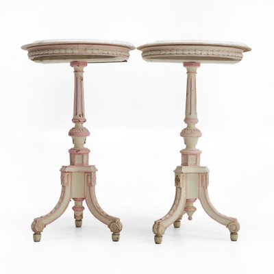 Antique Gustavian Side Tables, 1880, Set of 2-VAP-1767946