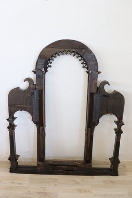 Antique Hand Carved Wood Frame, 1750s-DCO-1361329