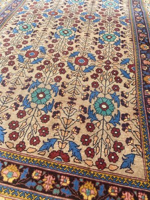 Antique Hand-Knotted Sarouk Rug-YMM-1157454