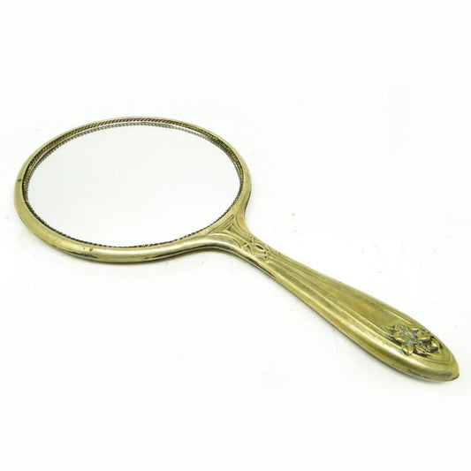 Antique Hand Mirror, United Kingdom, 1890s