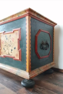 Antique Hand Painted Wardrobe, 1848-ALG-914425