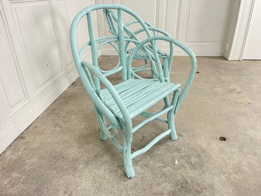 Antique Hazelwood Armchairs, 1890s, Set of 2-PB-2040223