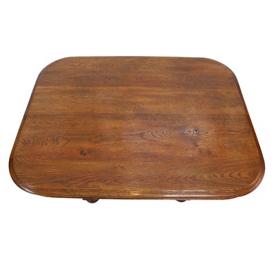 Antique Henry Deux Oak Coffee Table-WFJ-736113