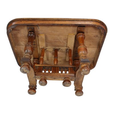 Antique Henry Deux Oak Coffee Table-WFJ-736113