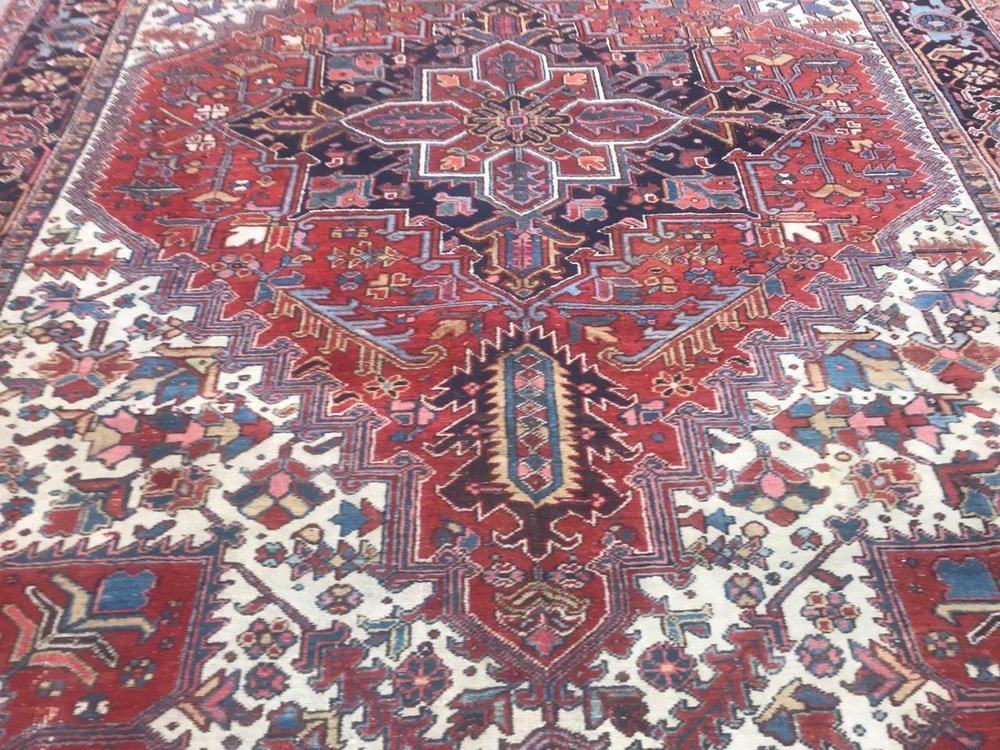 Antique Heriz Rug