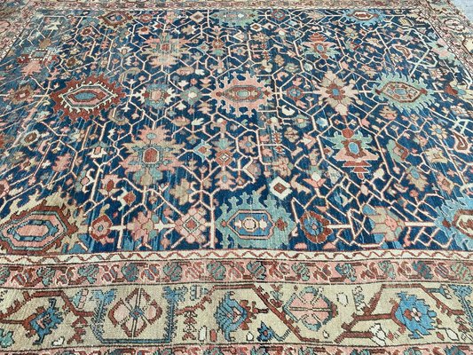 Antique Heriz Rug, 19th Century-YMM-1061950