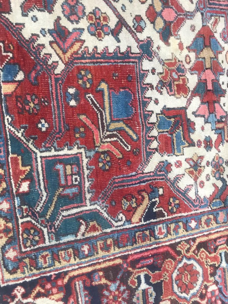 Antique Heriz Rug