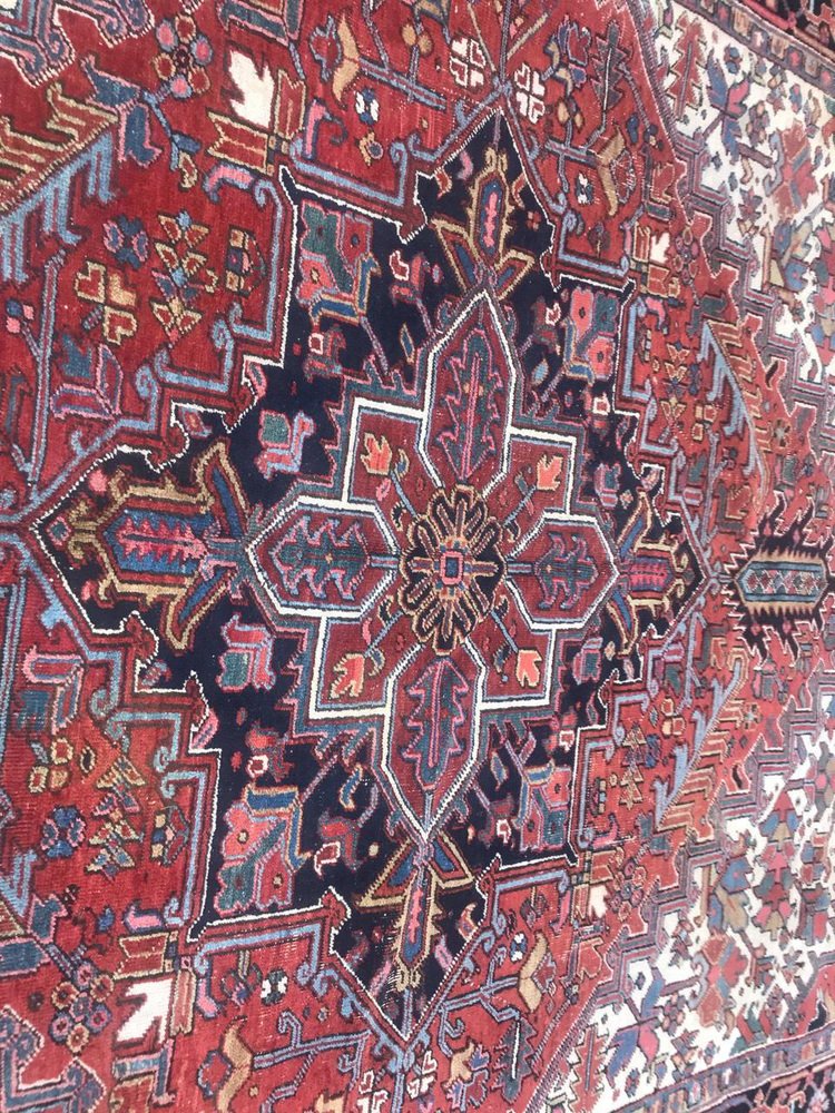 Antique Heriz Rug