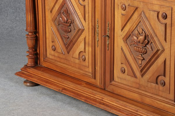 Antique Historicism Buffet in Walnut, 19th Century-DXD-1148287