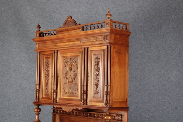 Antique Historicism Buffet in Walnut, 19th Century-DXD-1148287