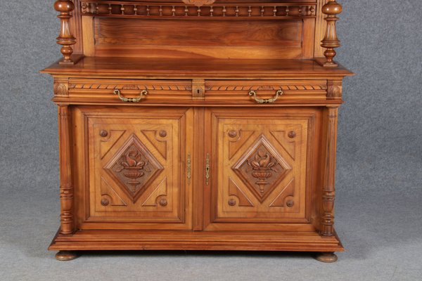 Antique Historicism Buffet in Walnut, 19th Century-DXD-1148287