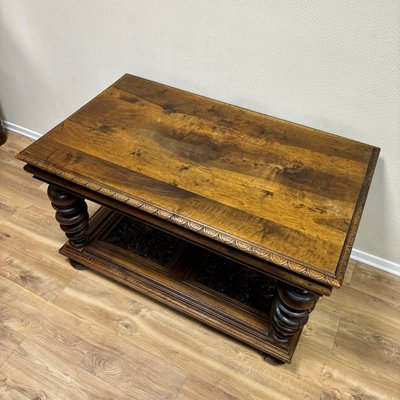 Antique Historicism Decorative Table in Walnut, 1850s-ALF-2033511