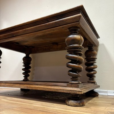 Antique Historicism Decorative Table in Walnut, 1850s-ALF-2033511