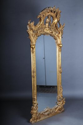 Antique Historicism Gilded Mirror, 1870s-FLW-1402022