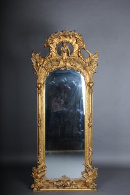 Antique Historicism Gilded Mirror, 1870s-FLW-1402022