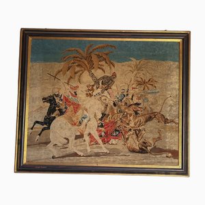 Antique Hunting Gobelin Tapestry-TCS-1750273