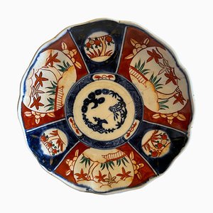 Antique Imari Plate in Porcelain, Japan-FSD-1409199