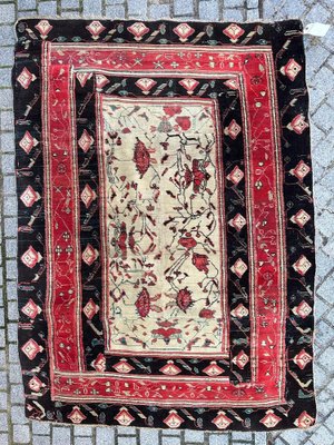 Antique Indian Agra Rug-YMM-1743371