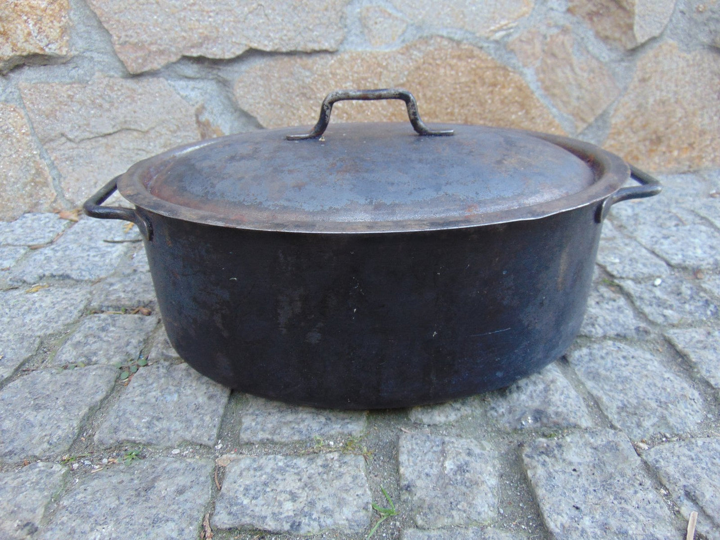 Antique Industrial Pot