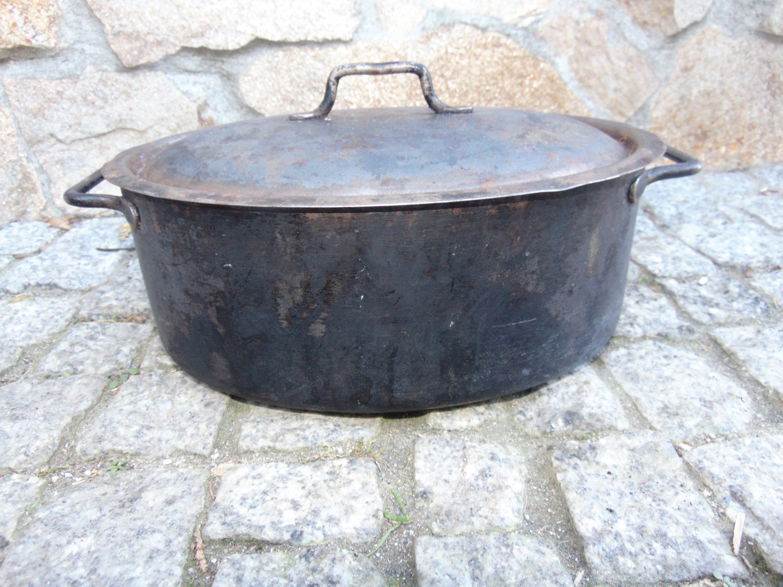 Antique Industrial Pot