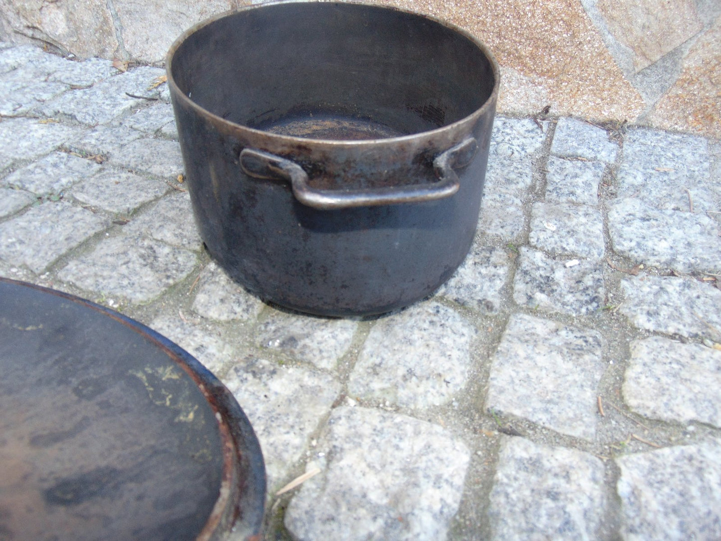 Antique Industrial Pot