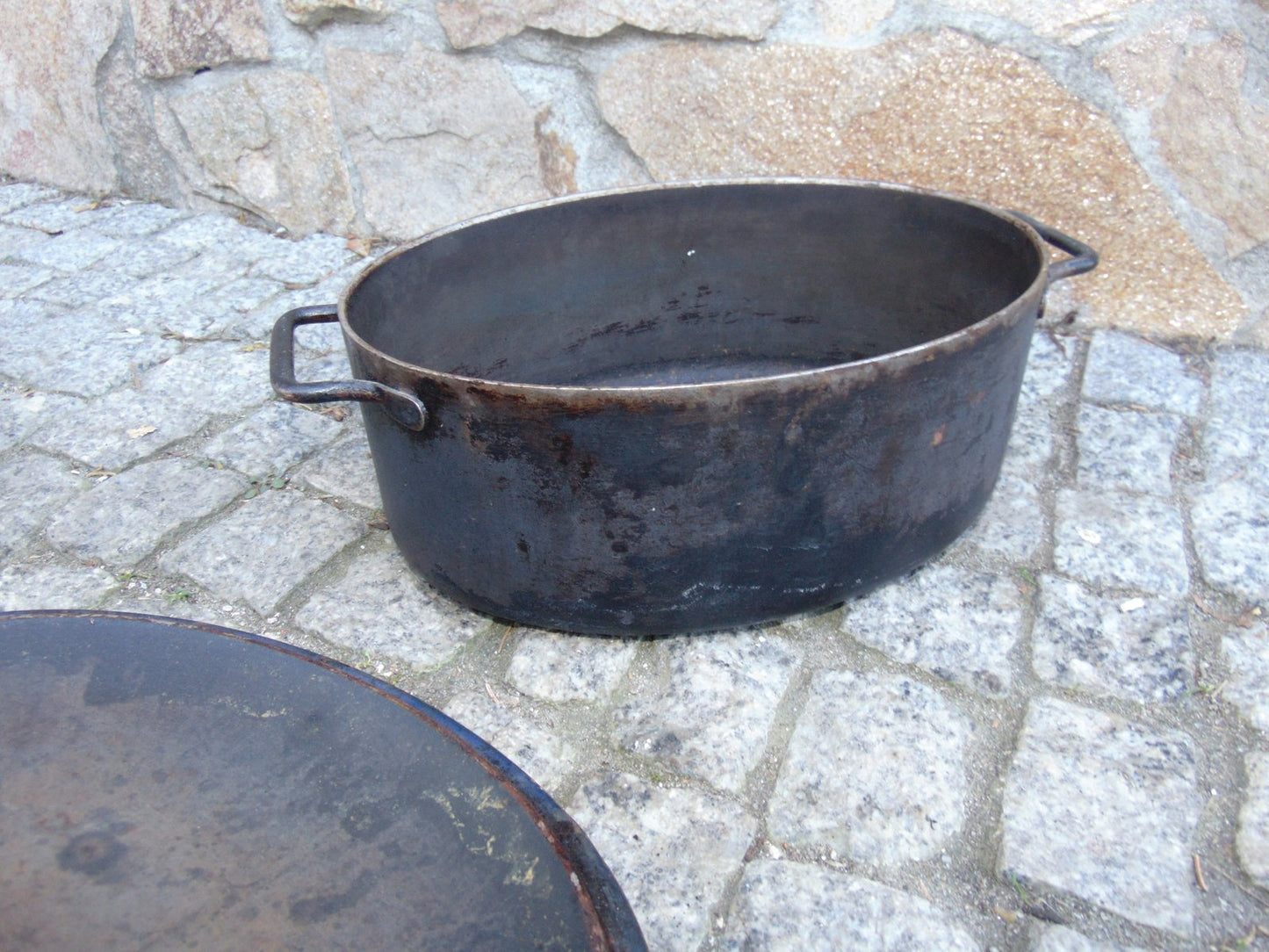 Antique Industrial Pot