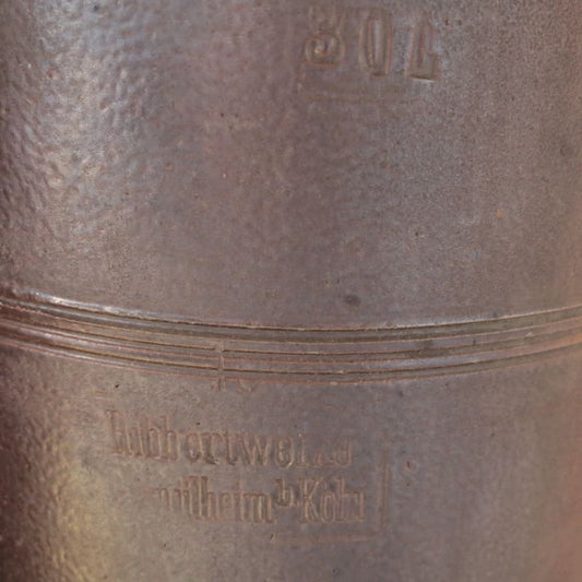 Antique Industrial Red Earthenware Pot, 1900s