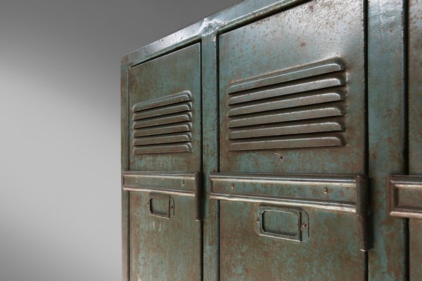 Antique Industrial Storage Locker, 1910-YSY-1736847