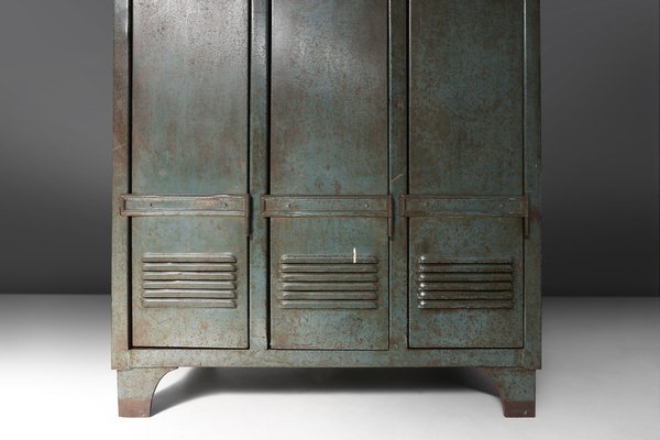 Antique Industrial Storage Locker, 1910-YSY-1736847