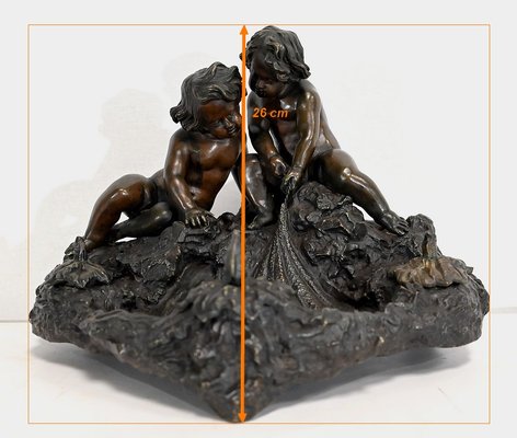 Antique Inkwell in Bronze, Late 19th Century-RVK-1395167