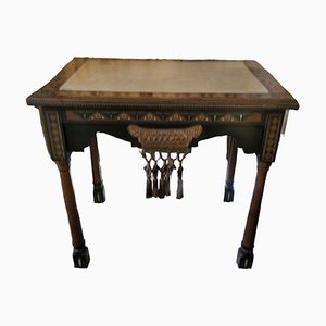 Antique Inlaid Center Table by Carlo Bugatti-TCS-1739818