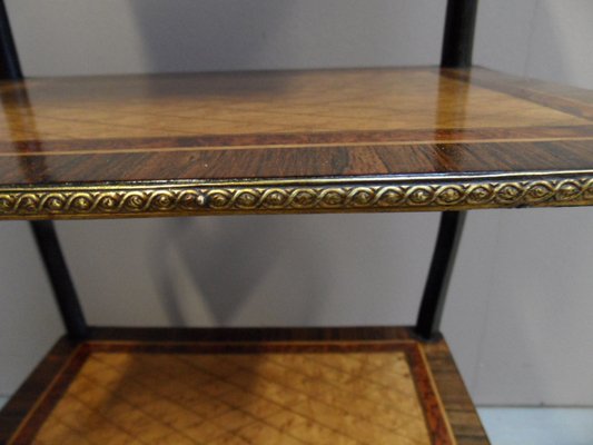 Antique Inlaid Side Table-PNJ-1776088