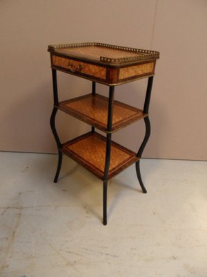 Antique Inlaid Side Table-PNJ-1776088